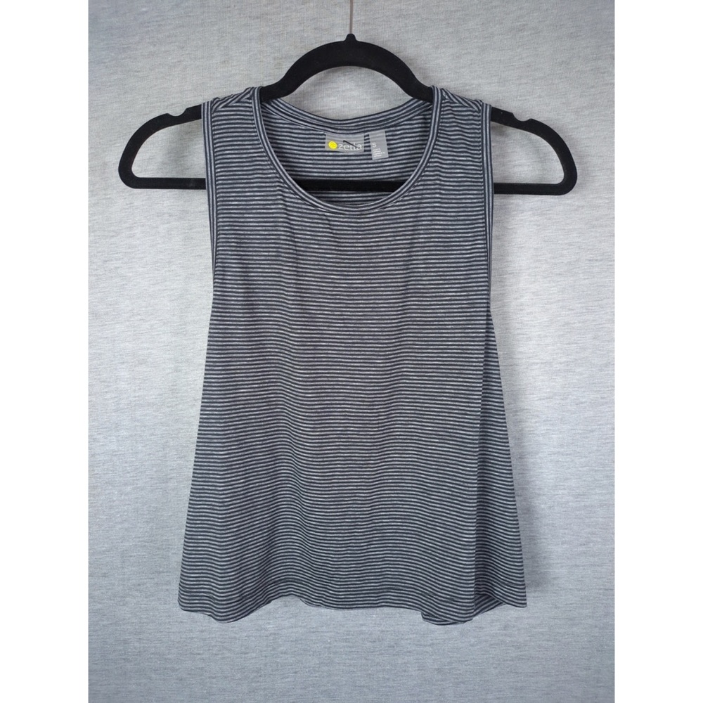 Zella Work For It Stripe Tank Top - Picture 4 of 10